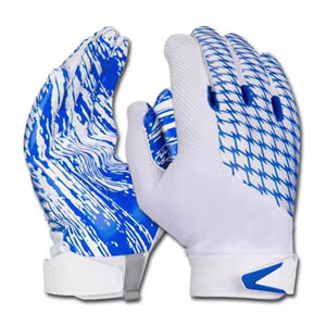 Blue Football Gloves
