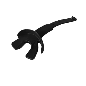 Black football mouthpiece