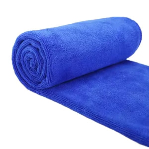 Blue football towel